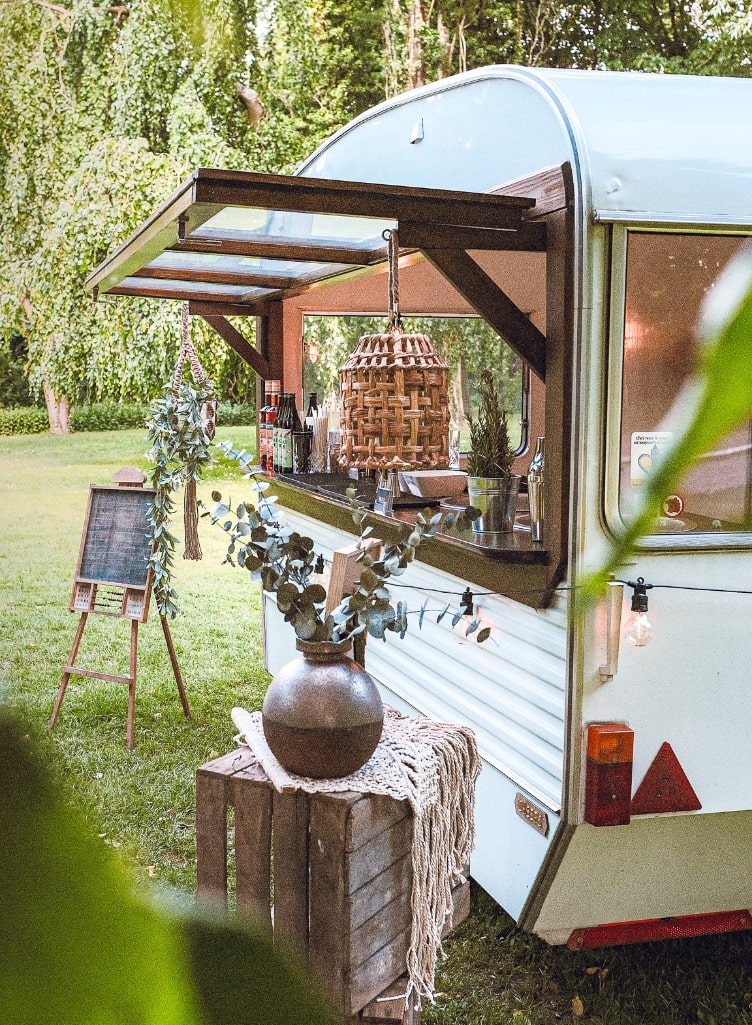 La caravane “Il Baretto”